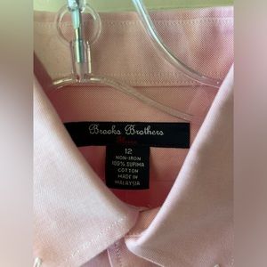 Brooks Brothers Boys Sz 12 non iron Button down.